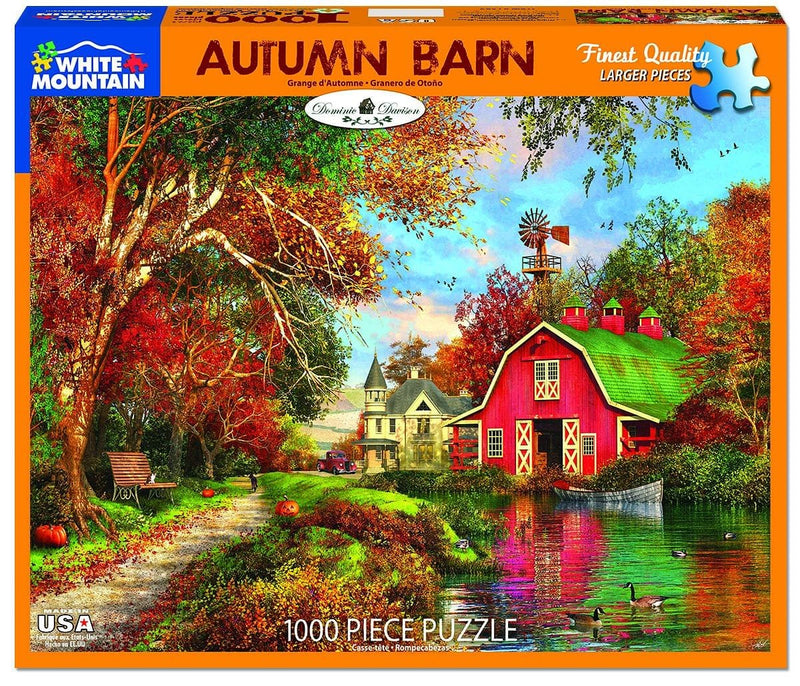 Autumn Barn - 1000 Piece Puzzle - Shelburne Country Store