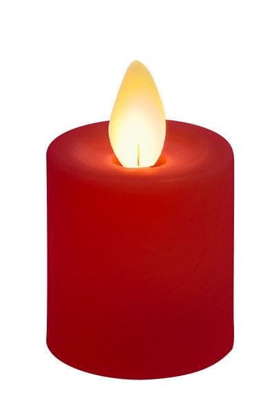 LED Votive Candle 2 Piece Set - Red - Shelburne Country Store