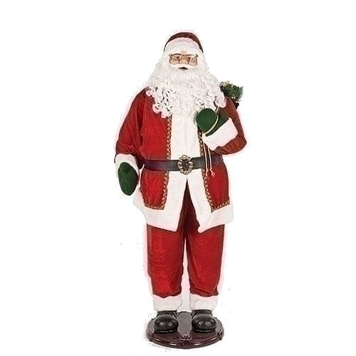 5 Foot Tall Musical Motion Santa Claus - Shelburne Country Store