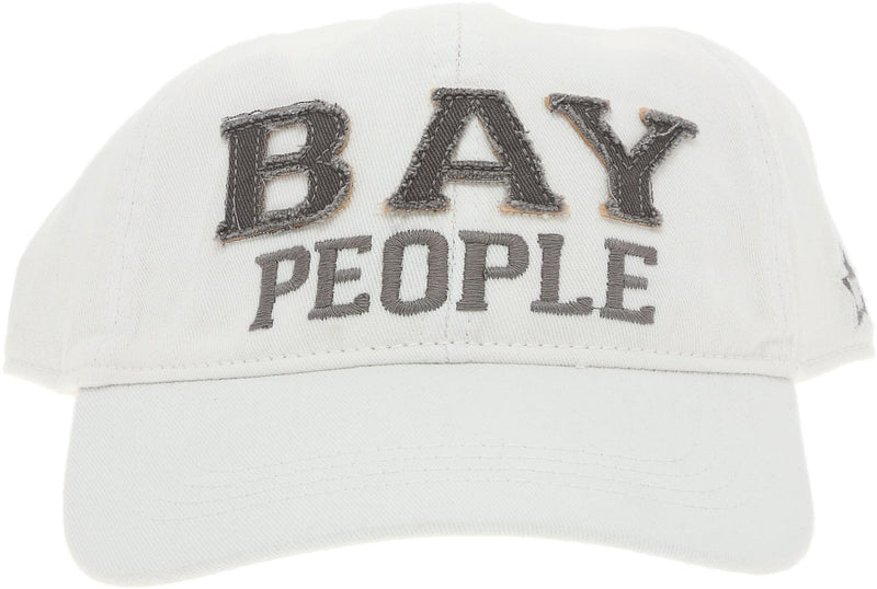Bay People - White Adjustable Hat - Shelburne Country Store