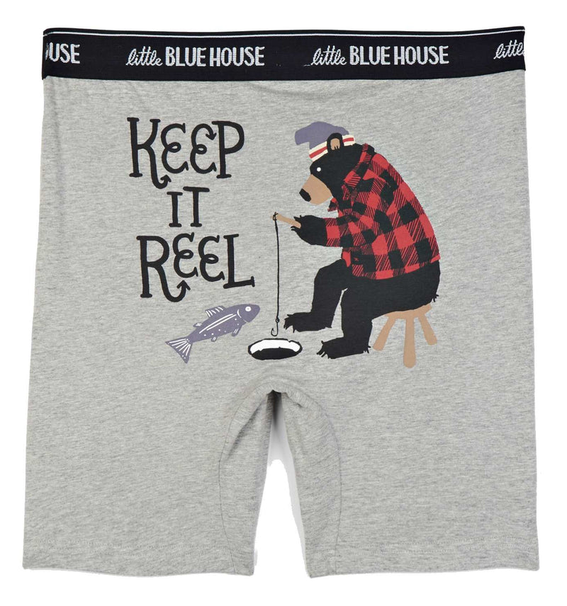Men's Boxers - Keep it Reel - - Shelburne Country Store