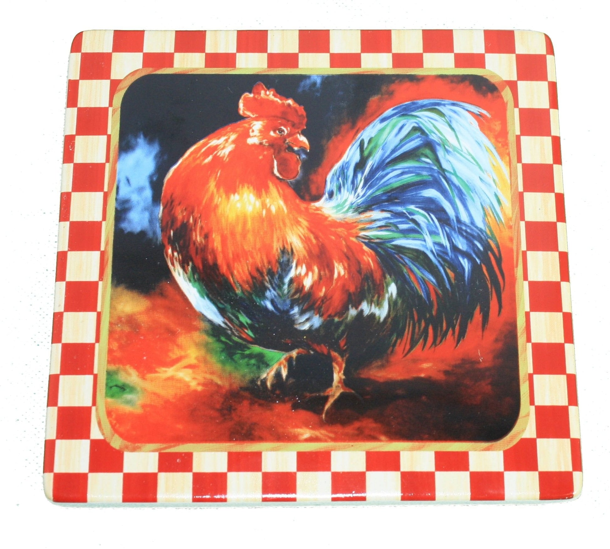 Rooster Color Plaque - Shelburne Country Store