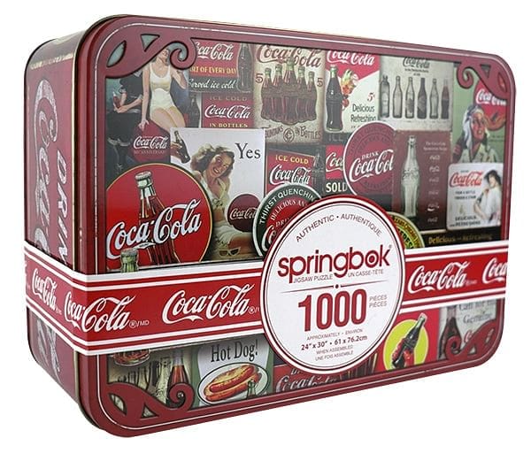 Coca-Cola Tin Signs (Collectors Tin) - 1000 Piece Puzzle - Shelburne Country Store