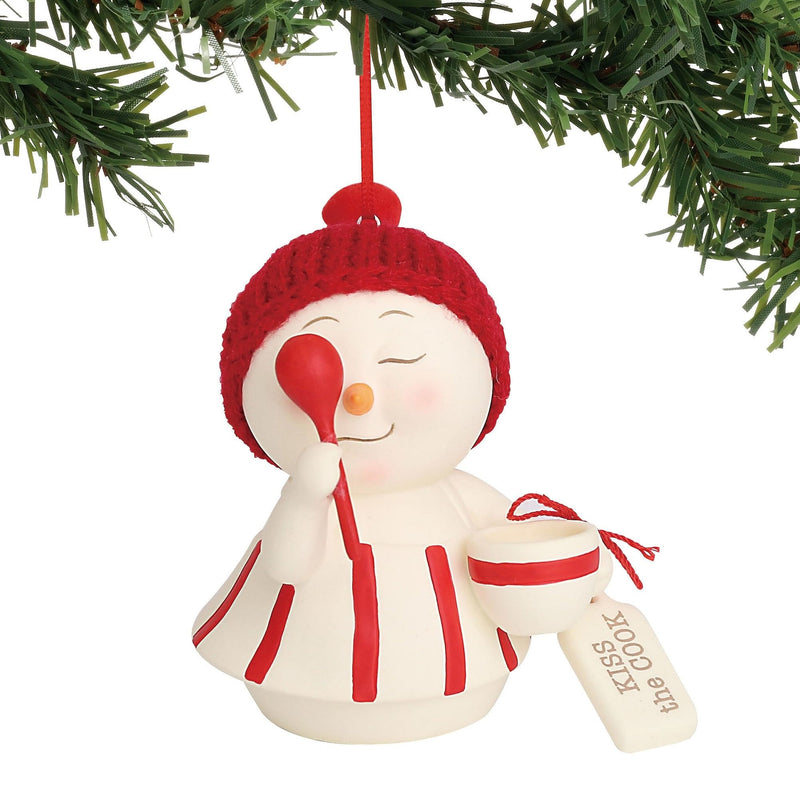Kiss the Cook Ornament - Shelburne Country Store