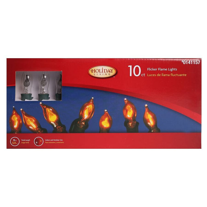 Flicker Flame String Lights - 10ct - Shelburne Country Store