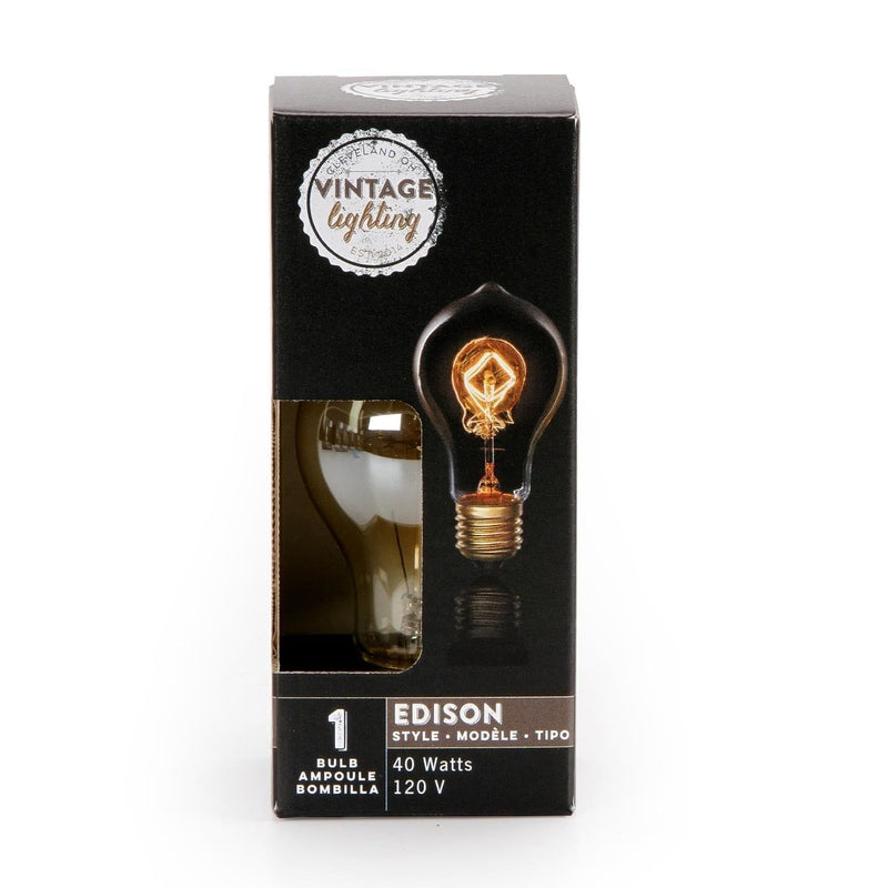 Edison Bulb: 40 watt - 2 x 4 inches - Shelburne Country Store