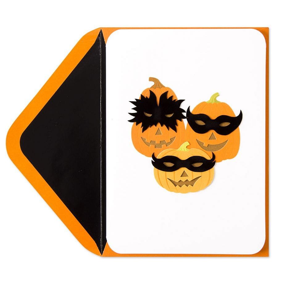 Handmade Pumpkins Halloween Card - Shelburne Country Store