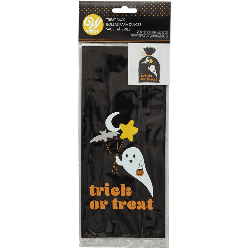 Halloween Trick Or Treat Ghost Bags - 20 Ct - Shelburne Country Store