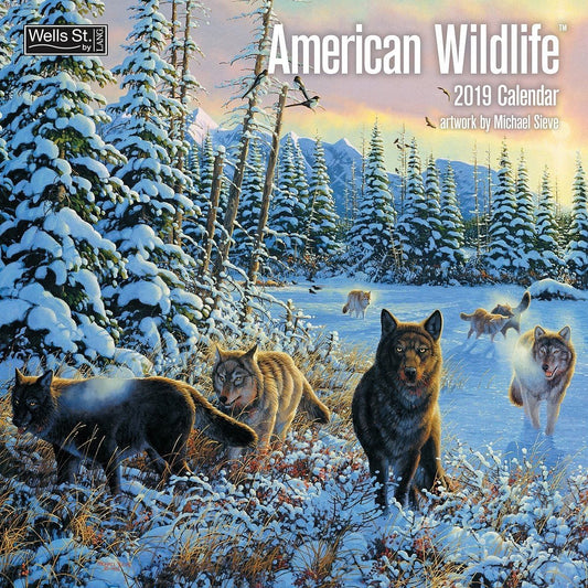 2019 American Wildlife - 12x12 - Shelburne Country Store