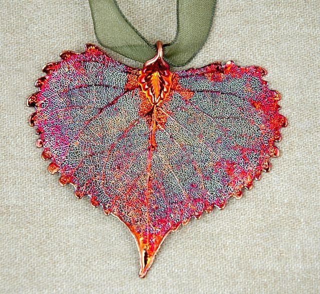 Cottonwood Leaf Copper Iridescent - Shelburne Country Store