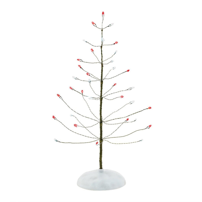 Red & White Twinkle Brite Tree - Shelburne Country Store