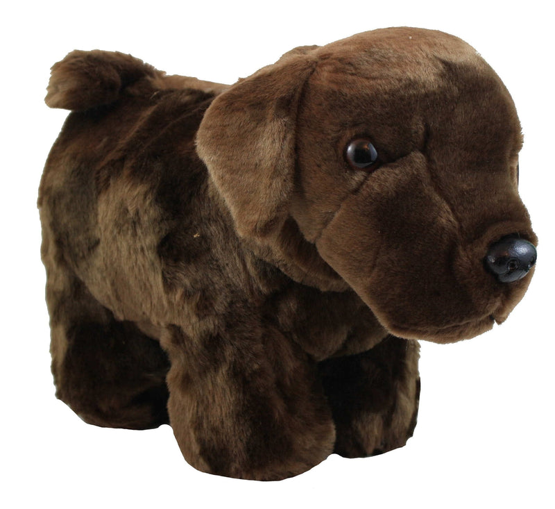 Plush Coin Bank - Chocolate Lab - Shelburne Country Store