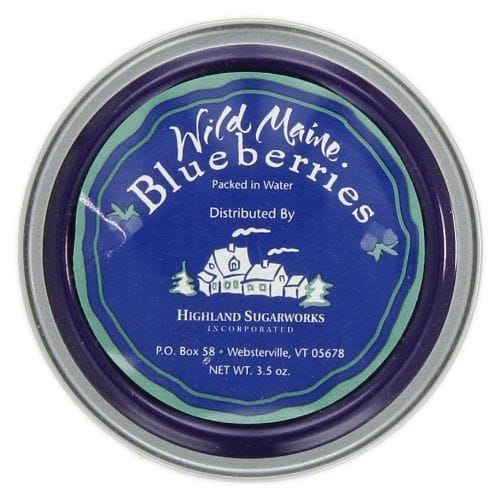 3.5 oz Maine Blueberries in a Tin - Shelburne Country Store