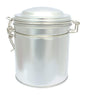 5.3 Ounce Metal Round Tea Caddy with Clasp - - Shelburne Country Store