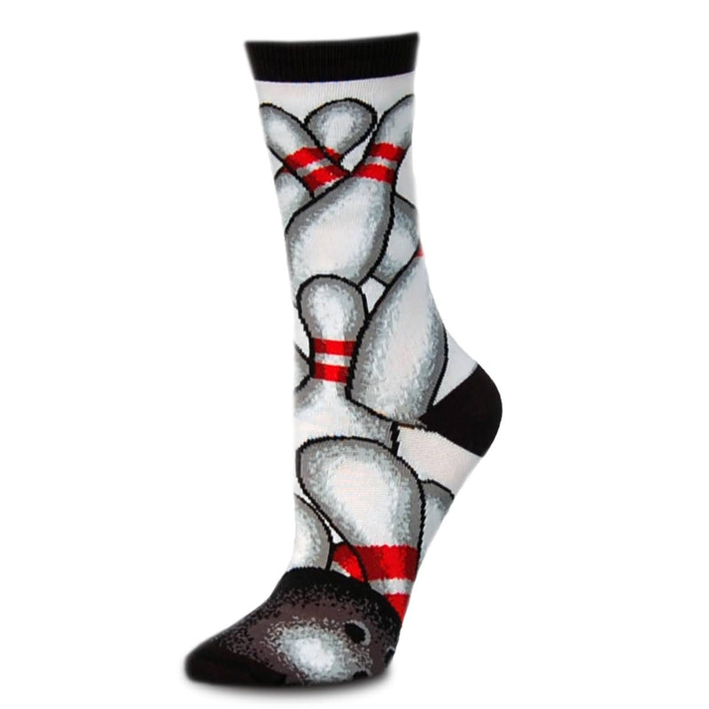 Bowling Pins Adult Socks - Medium - Shelburne Country Store