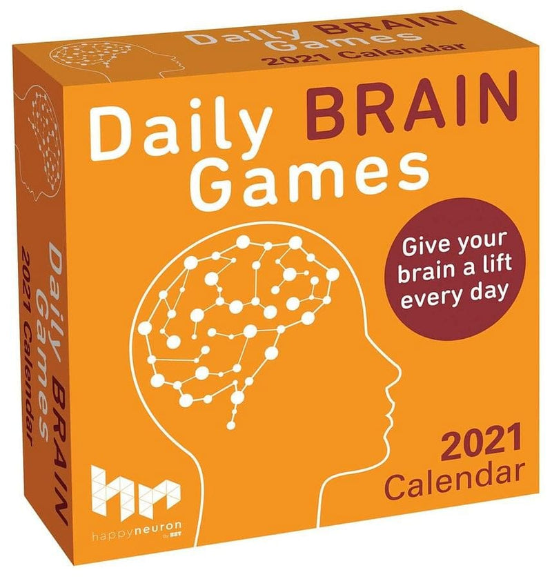 2021 Daily Brain Games Day to Day Calendar - Shelburne Country Store