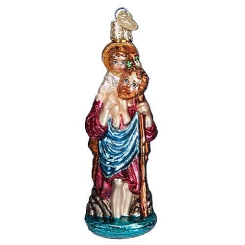 Old World Christmas Saint Christopher Glass Ornament - Shelburne Country Store
