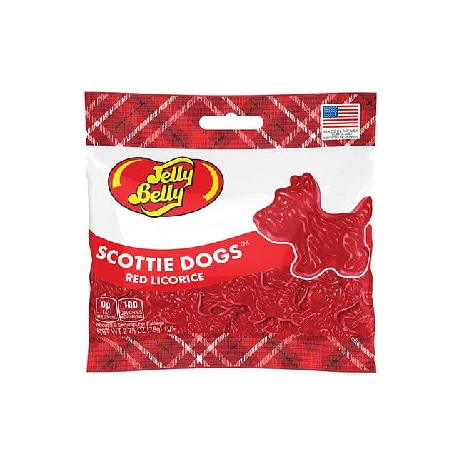 Scottie Dogs Red Licorice 2.75 oz Grab & Go Bag - Shelburne Country Store