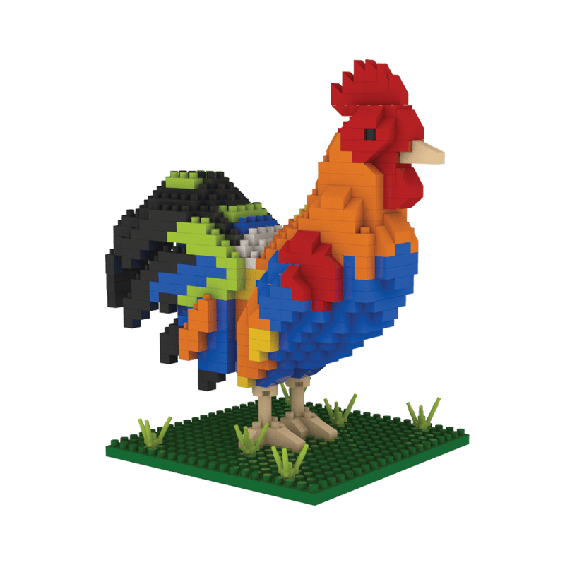 Mini Building Blocks - Rooster - Shelburne Country Store
