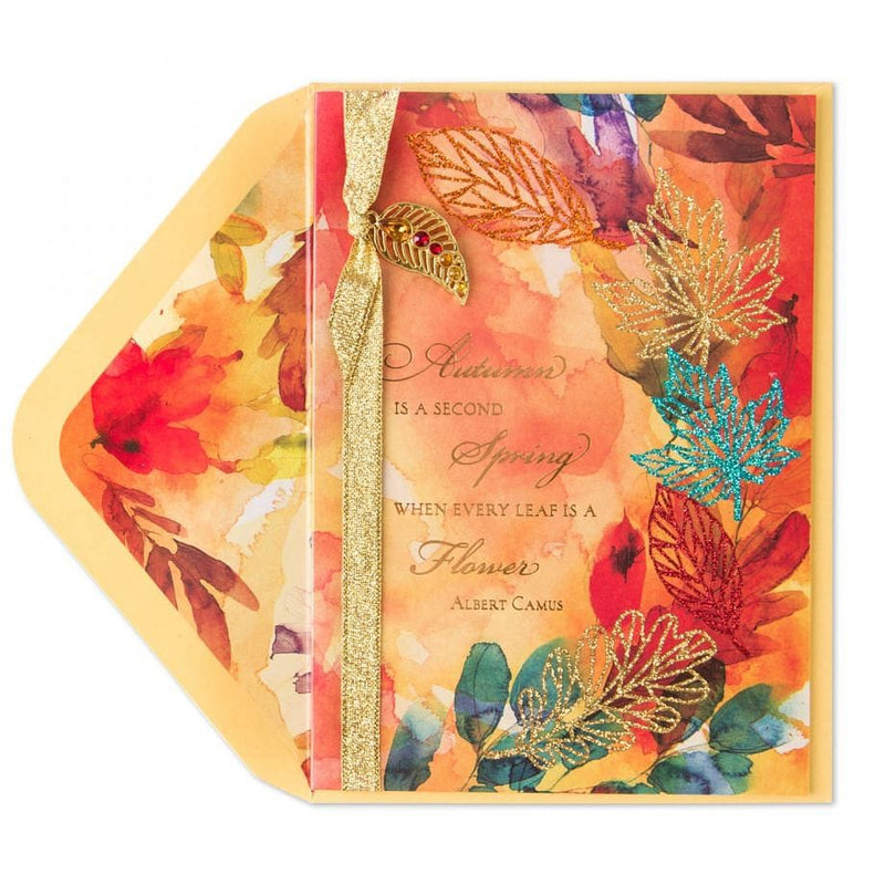 Charming Bow Thanksgiving Card Thanksgiving Card - Shelburne Country Store
