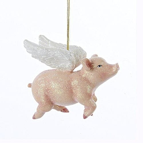 Resin Flying Pig Ornament - Shelburne Country Store