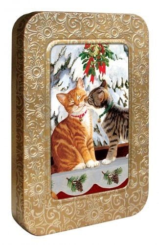 Embossed Notecards In Tin - - Shelburne Country Store