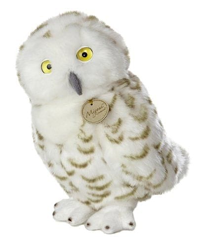 Miyoni Snowy Owl Plush - Shelburne Country Store