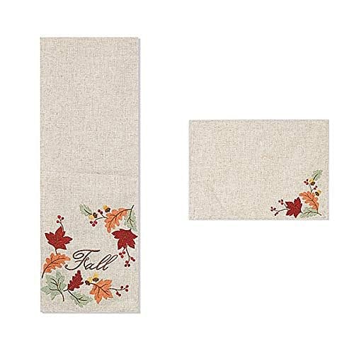 Harvest Table Runner and 4 Placemat Set - Shelburne Country Store