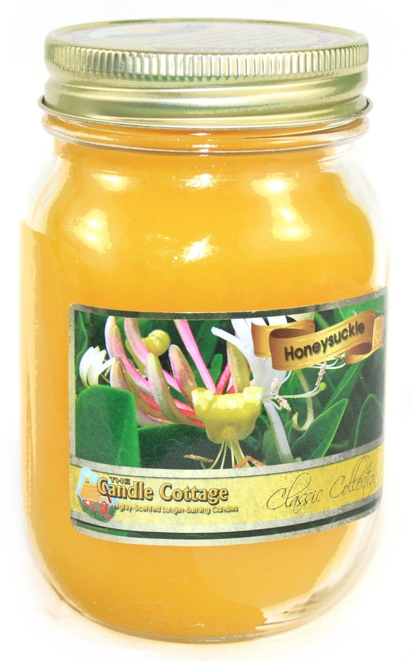 Honeysuckle Golden Harvest Candle Jar - Shelburne Country Store