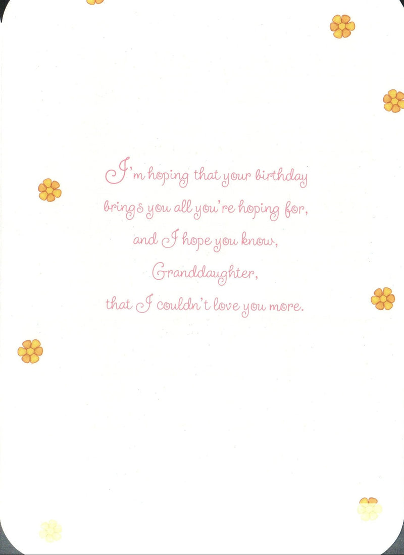 Birthday Card - Granddaughter Fairy Castle - Shelburne Country Store