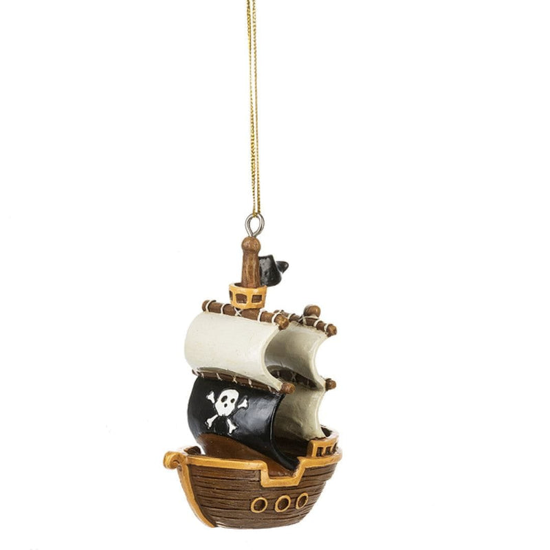 Pirate Ship Ornament - Shelburne Country Store