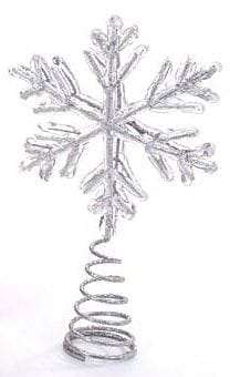 Miniature Snowflake Tree Toppers - - Shelburne Country Store