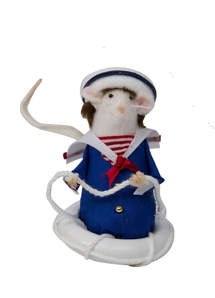 Mouse In Life Preserver Ring - Shelburne Country Store