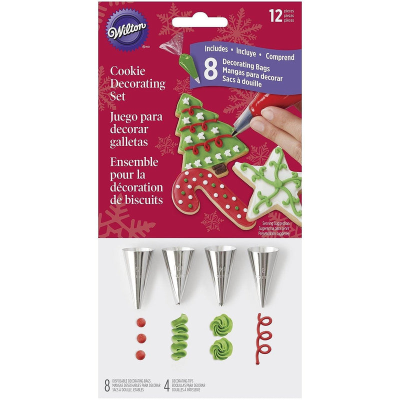 12Pc Cookie Decorating Set - Shelburne Country Store