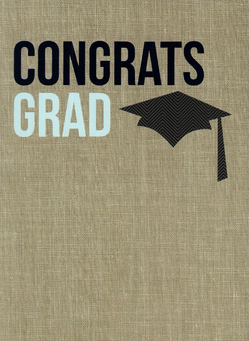 Congrats Grad with cap Graduation Card - Shelburne Country Store