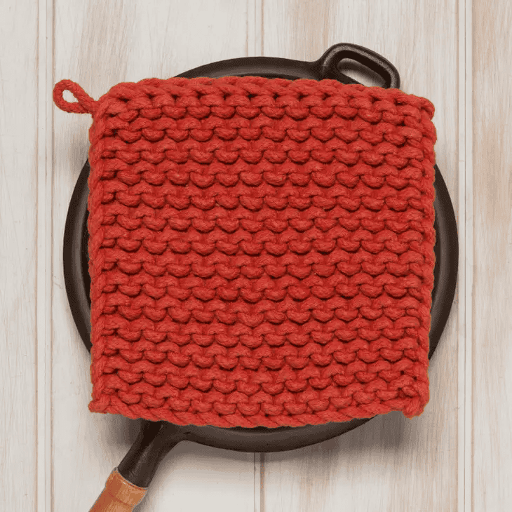 Clay Knit Potholder - Shelburne Country Store
