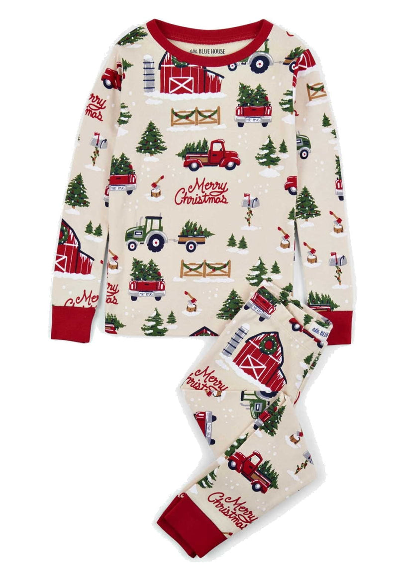 LBH Kids PJ Set - Country Christmas - - Shelburne Country Store