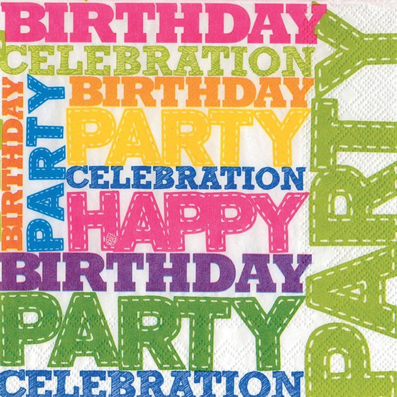 Birthday Party Cocktail Napkin - Shelburne Country Store