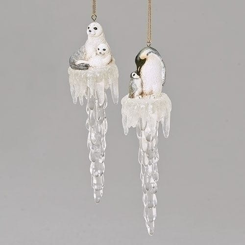 Arctic Family Icicle Ornament -  Seal - Shelburne Country Store