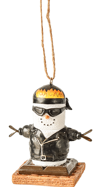 S'mores Biker Ornament - Shelburne Country Store