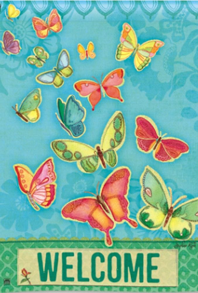 Butterfly Garden Flag - 12.5x18 - Shelburne Country Store