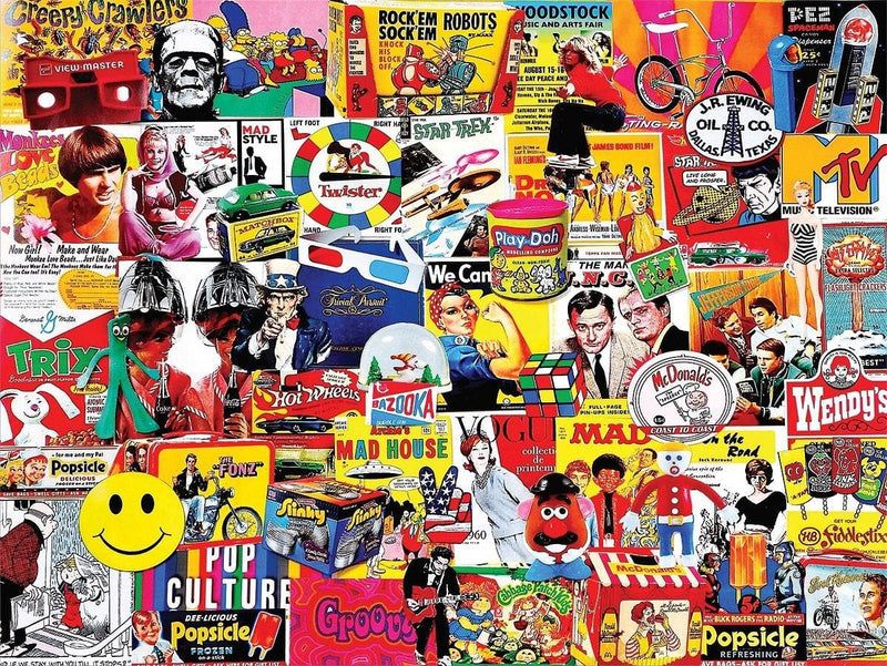 Pop Culture Puzzle - 1000 Piece - Shelburne Country Store