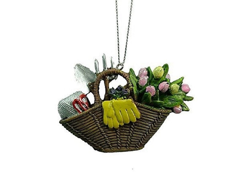 Garden Basket Ornament - Shelburne Country Store