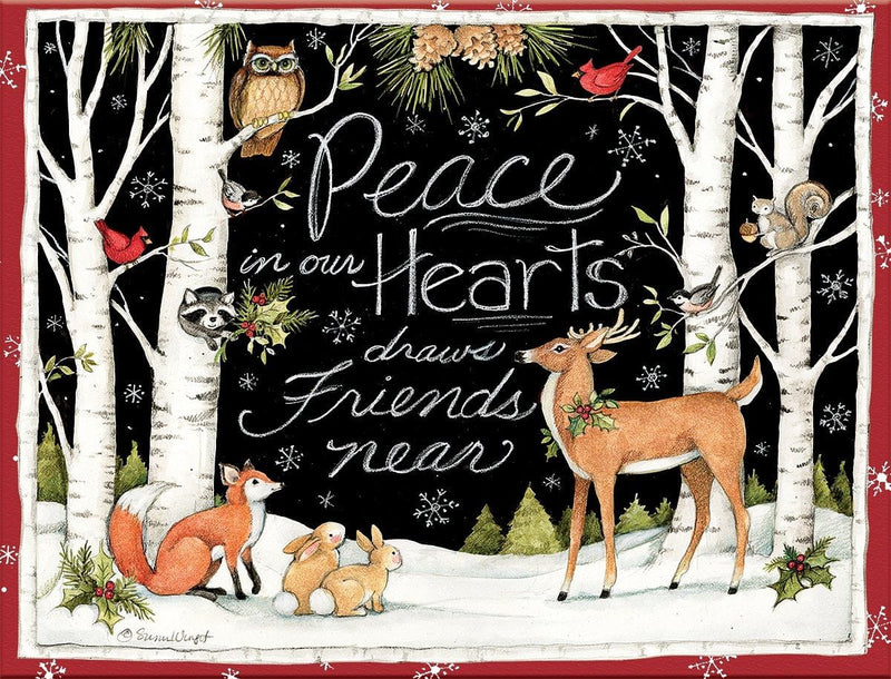 Peace In Our Boxed Christmas Cards - Shelburne Country Store