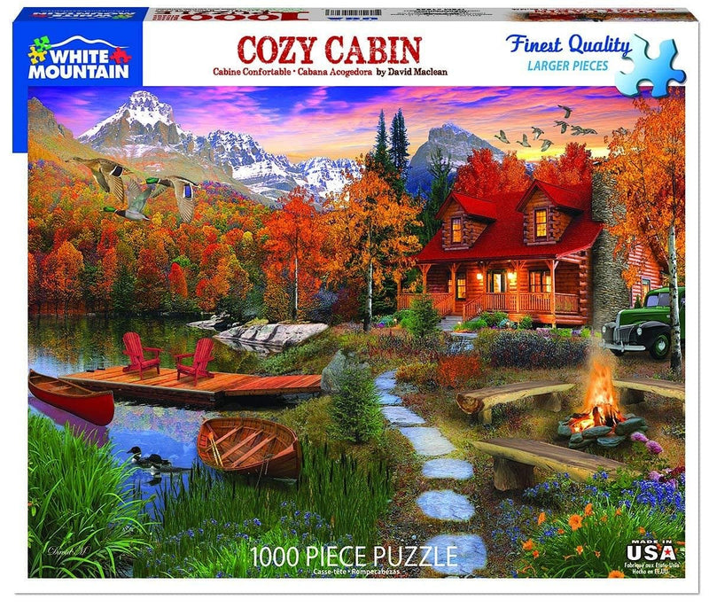 Cozy Cabin  Puzzle - 1000 Piece - Shelburne Country Store