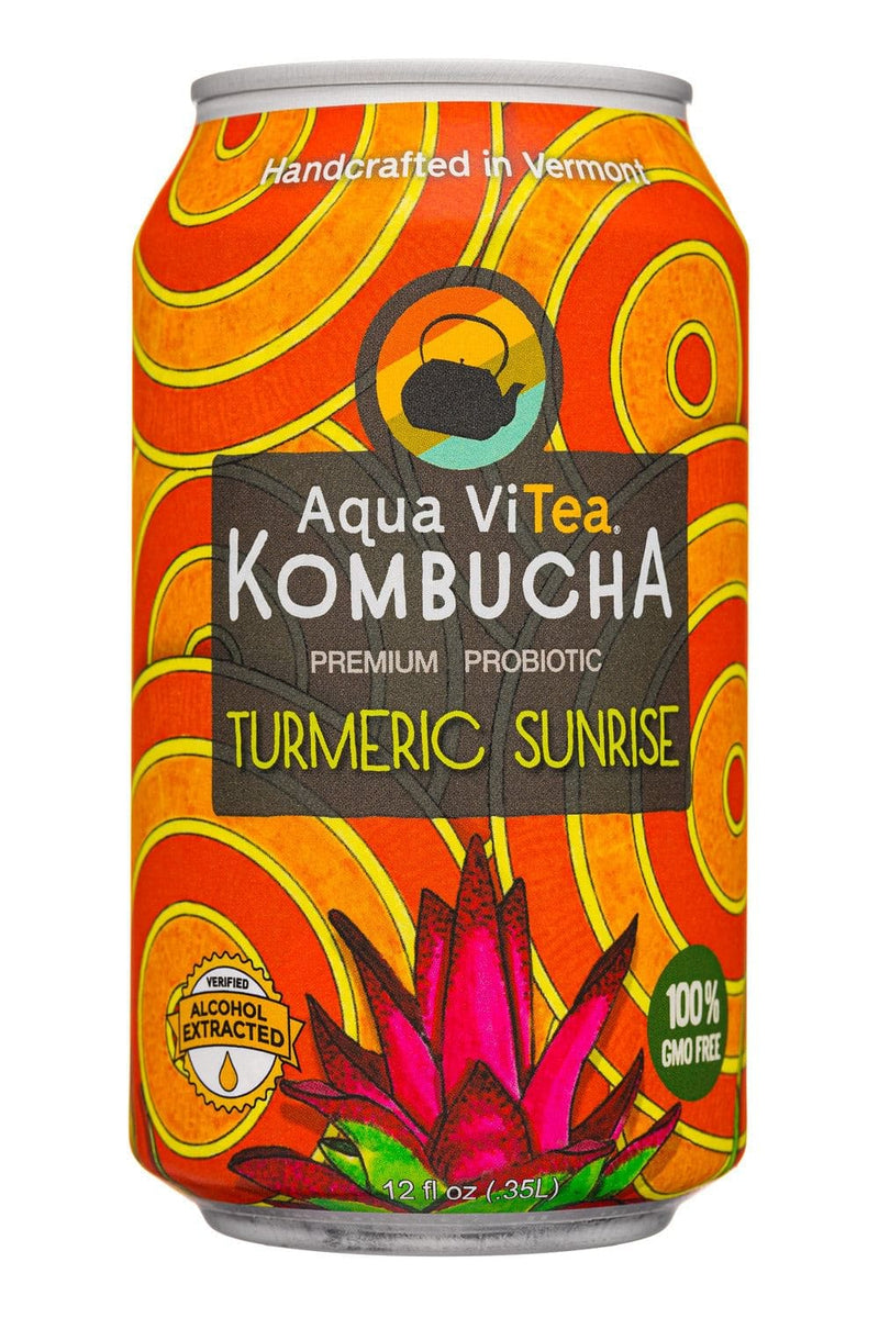 Aqua ViTea Kombucha Tumeric Sunrise - Shelburne Country Store