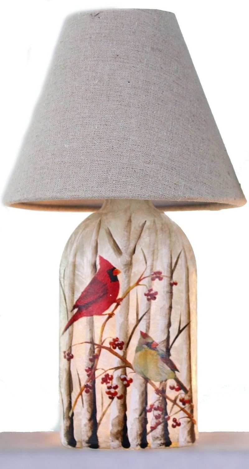 Lit Bottle With Shade - Cardinal - - Shelburne Country Store