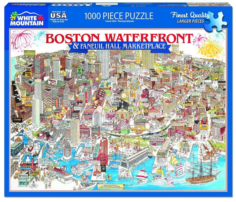 Boston Waterfront - 1000 Piece Jigsaw Puzzle - Shelburne Country Store