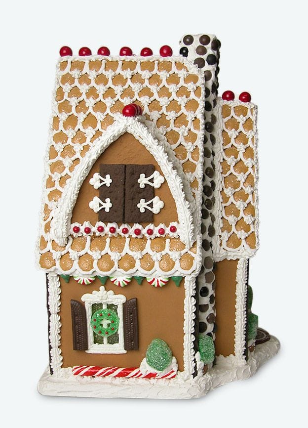 Rock Candy Chimney Gingerbread House - Shelburne Country Store