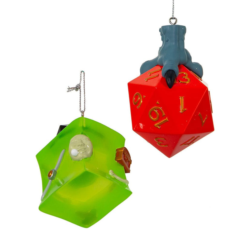 Dungeons & Dragons Dice and Gelatinous Ornament - Shelburne Country Store